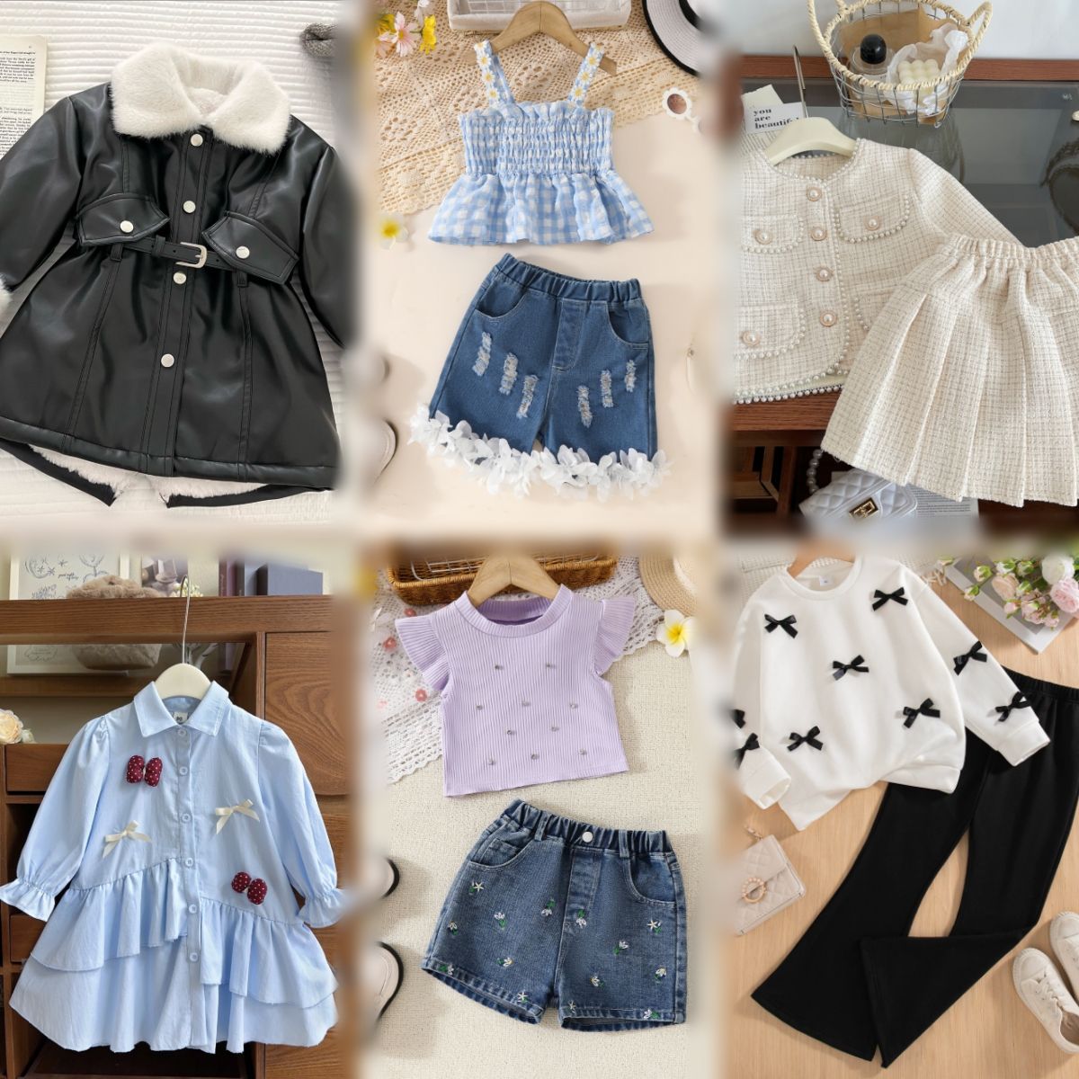 Hot Selling Wholesale Summer Children's Clothing Fashionable and Low-priced Clothing Inventory
